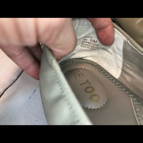 Super Comfy Me Too Beige Flats - Picture 3 of 5